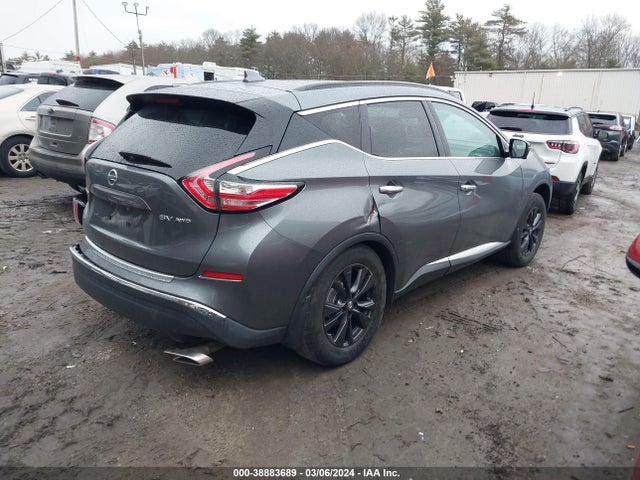 Nissan MURANO SV 2018 5N1AZ2MH5JN148389 Image 4