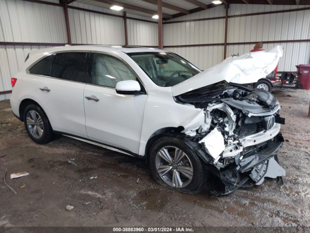 38883960 :رقم المزاد ، 5J8YD4H39LL049943 vin ، 2020 Acura Mdx Standard مزاد بيع