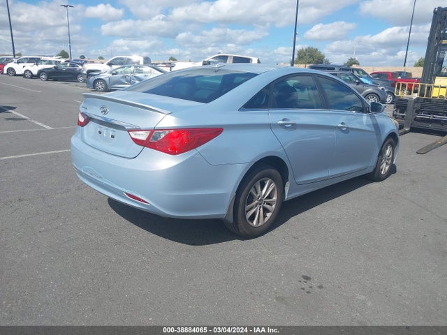 2013 HYUNDAI SONATA GLS VIN: 5NPEB4AC8DH670162