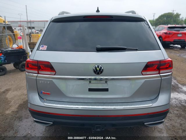 1V2JR2CA0MC541109 Volkswagen Atlas 3.6l V6 Se W/technology
