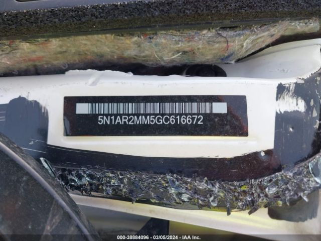 5N1AR2MM5GC616672 Nissan Pathfinder Sl