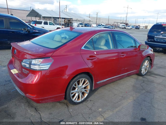 2010 LEXUS HS 250H PREMIUM VIN: JTHBB1BA2A2018051