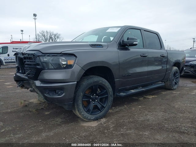 RAM 1500 Big Horn  4x4 5'7 Box 2021 1C6SRFFT1MN550066 Image 2