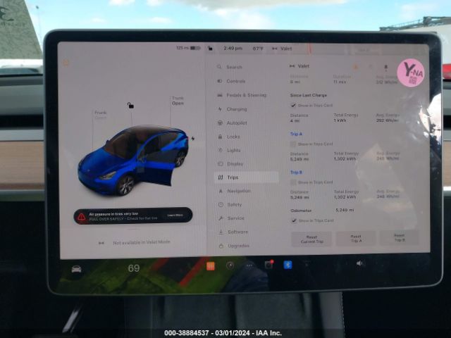 7SAYGDED0PF979664 Tesla Model Y