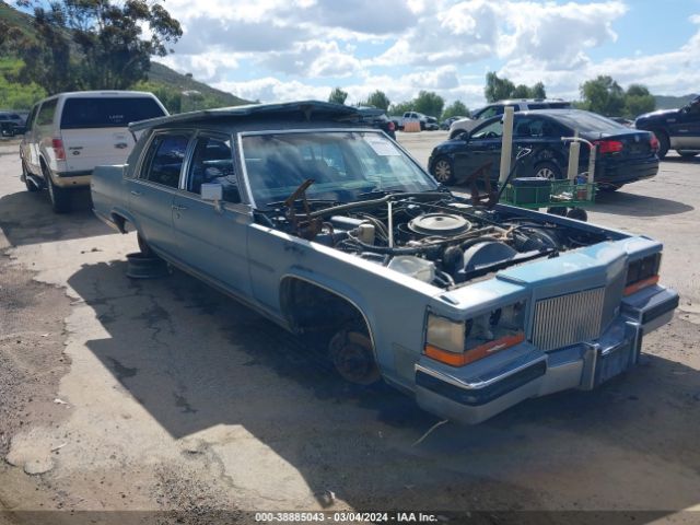 1989 CADILLAC BROUGHAM 1G6DW51Y3KR705555
