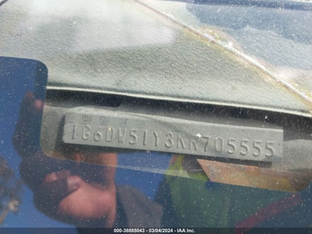 1989 CADILLAC BROUGHAM 1G6DW51Y3KR705555 Photo 8