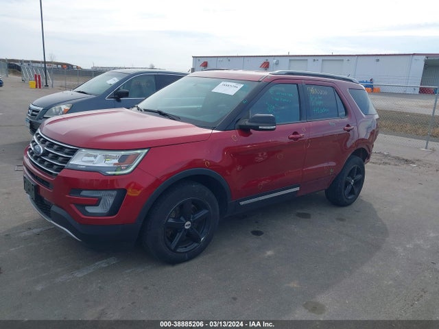 Ford EXPLORER XLT 2017 1FM5K8D82HGA87638 Image 2