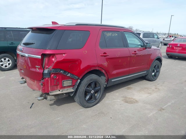Ford EXPLORER XLT 2017 1FM5K8D82HGA87638 Image 4