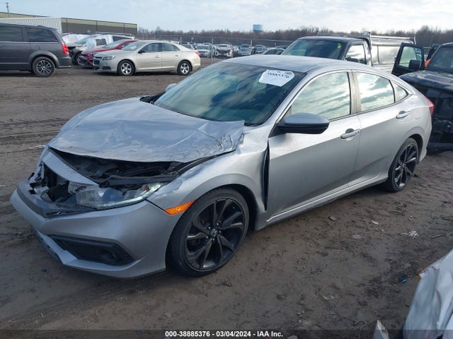 Honda Civic Sport 2020 19XFC2F81LE029335 Image 2