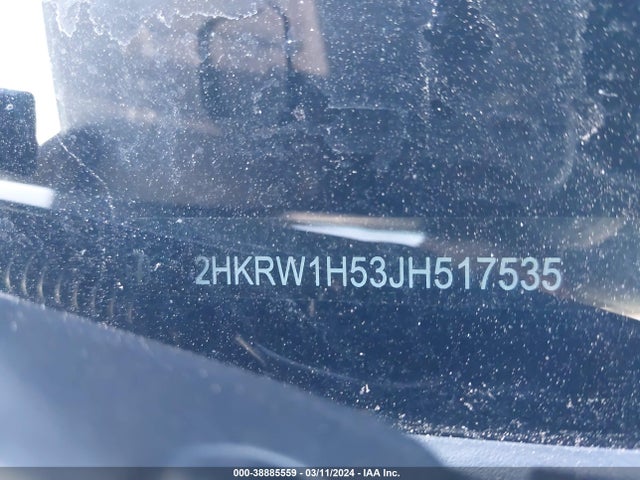 Honda CR-V EX 2018 2HKRW1H53JH517535 Image 9