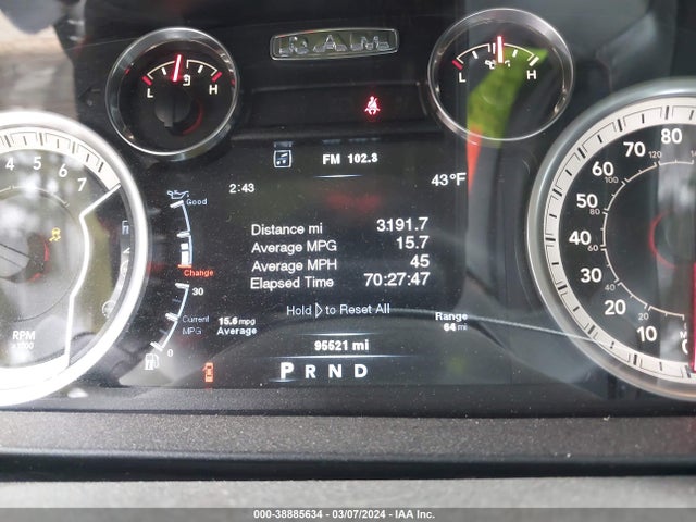 RAM 1500 Big Horn 2014 1C6RR7LT7ES138651 Image 7