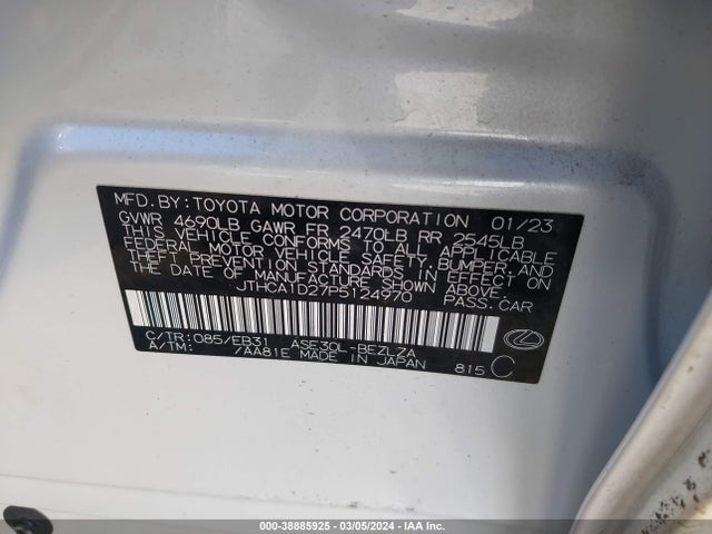 JTHCA1D27P5124970 Lexus IS 300
