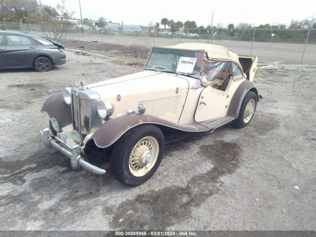 1952 MG T-SERIES VIN: R4026VA