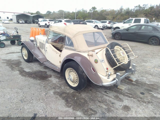 1952 MG T-SERIES VIN: R4026VA