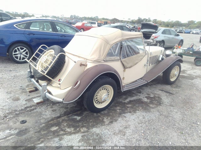 1952 MG T-SERIES VIN: R4026VA