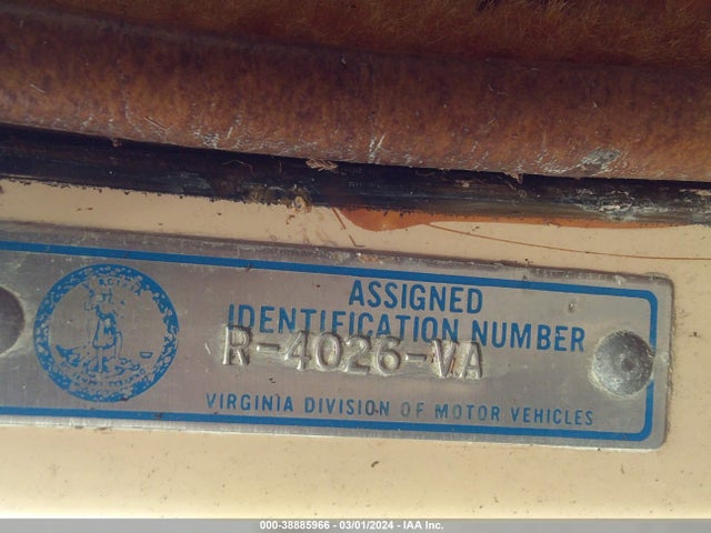 1952 MG T-SERIES VIN: R4026VA