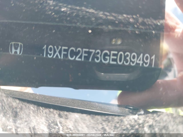 Honda CIVIC EX 2016 19XFC2F73GE039491 Image 9