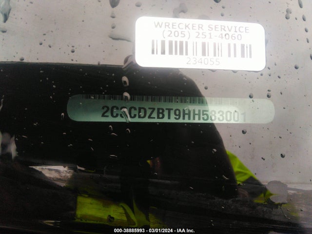 2C3CDZBT9HH583001 Dodge Challenger R/t