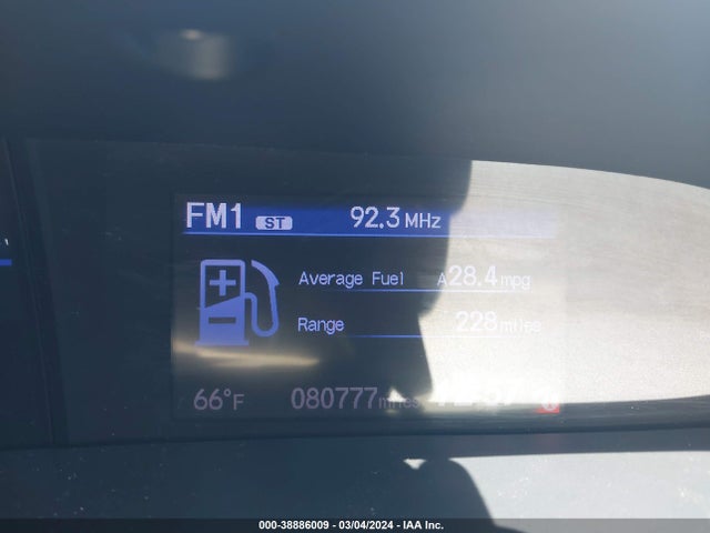 2012 HONDA CIVIC EX VIN: 2HGFG3B82CH520356