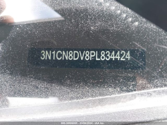3N1CN8DV8PL834424 Nissan Versa 1.6 S Xtronic Cvt