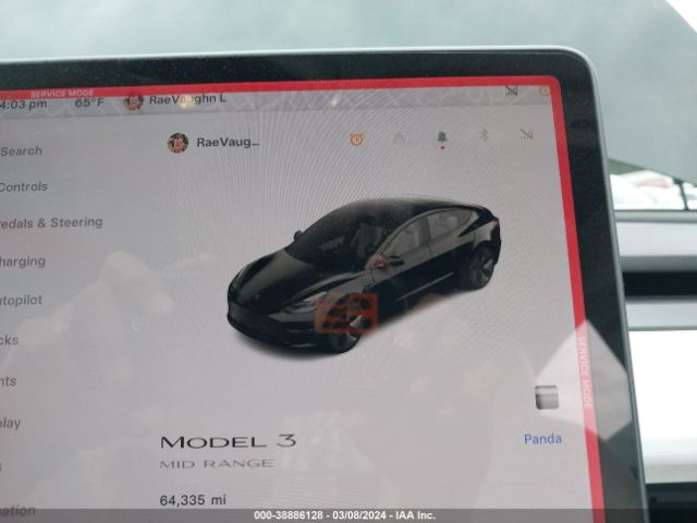 5YJ3E1EA1JF155178 Tesla Model 3 Long Range/mid Range