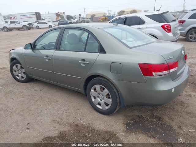 2008 HYUNDAI SONATA GLS VIN: 5NPET46C88H367295