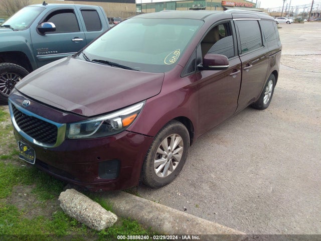 2016 KIA SEDONA LX VIN: KNDMB5C18G6103526