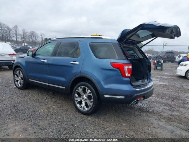 1FM5K8HT9JGB64185 Ford Explorer Platinum