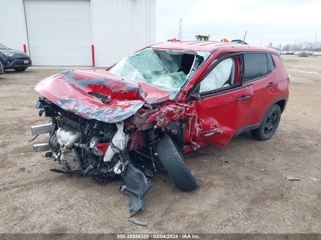 Jeep Compass Sport 4x4 2019 3C4NJDAB3KT802784 Image 2
