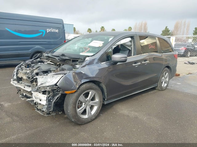 Honda ODYSSEY EX 2019 5FNRL6H56KB043554 Image 2