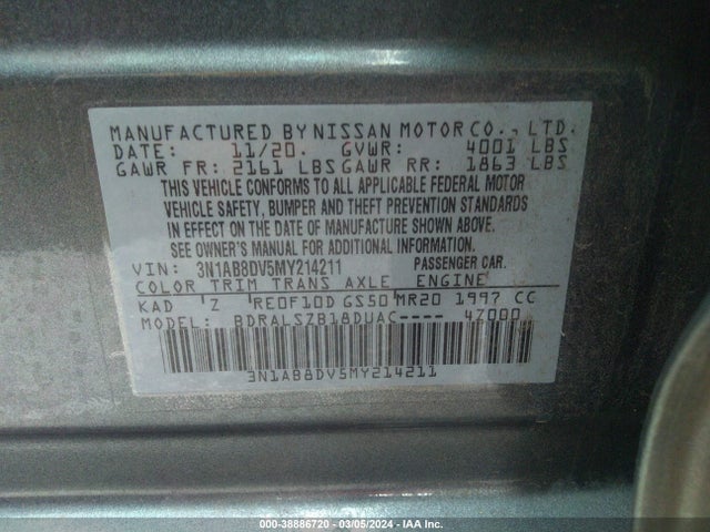 Nissan Sentra Sr Xtronic Cvt 2021 3N1AB8DV5MY214211 Image 9