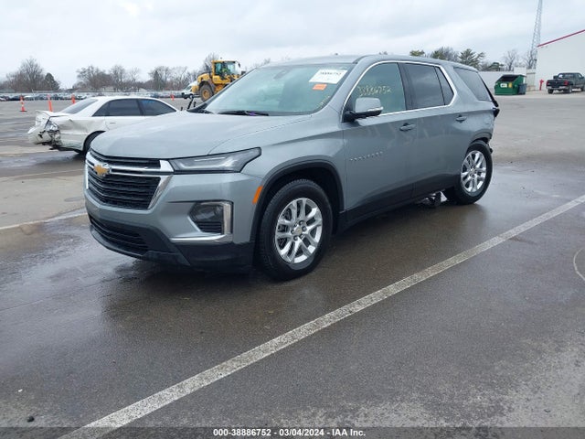 Chevrolet Traverse Awd Ls 2023 1GNEVFKW5PJ281851 Image 2