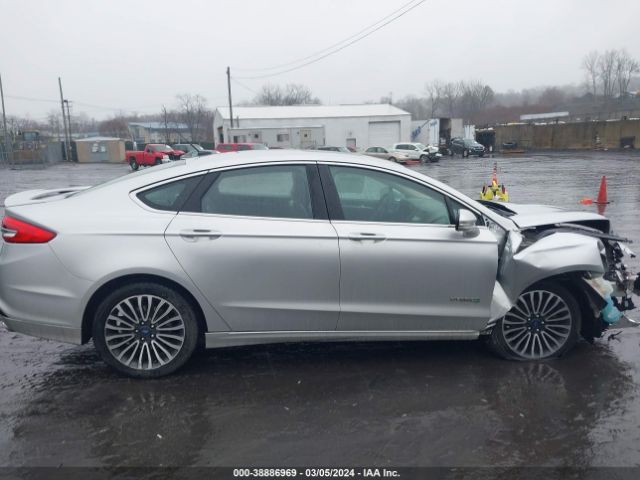 3FA6P0RUXHR322965 Ford Fusion Hybrid Titanium