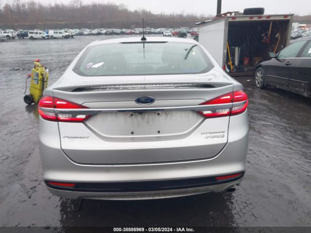 3FA6P0RUXHR322965 Ford Fusion Hybrid Titanium