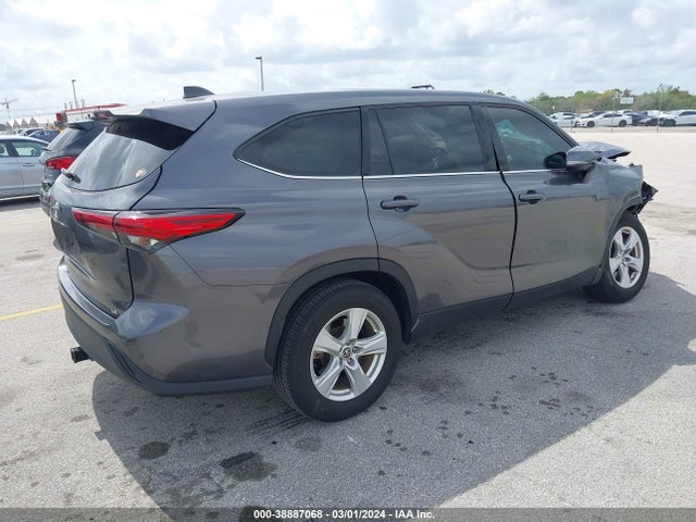 Toyota Highlander Le 2022 5TDZZRAH3NS539660 Image 4