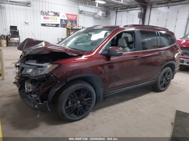 Honda Pilot Awd Special Edition 2022 5FNYF6H29NB069191 Image 2