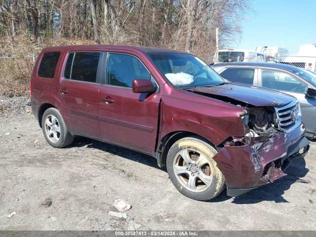 Honda Pilot Ex-l 2014 5FNYF4H56EB022540 Image 1