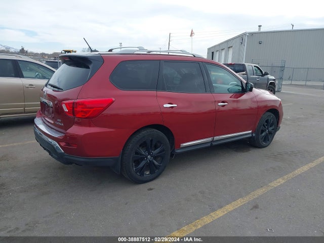 Nissan Pathfinder Platinum 2017 5N1DR2MM4HC676408 Image 4