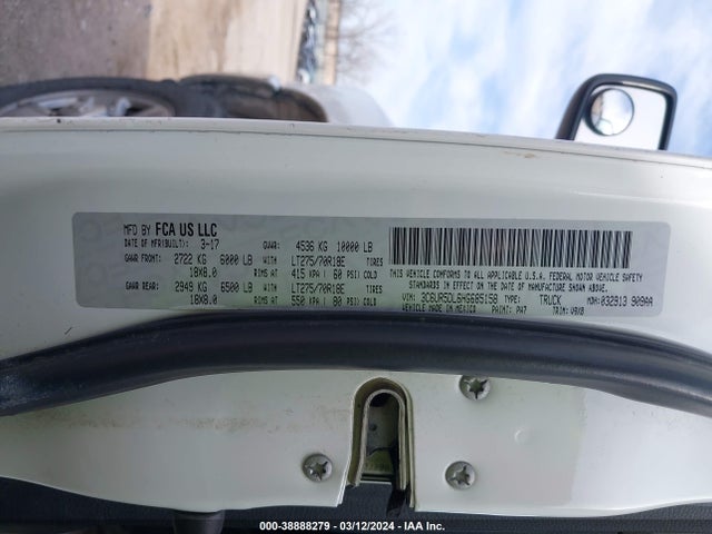 3C6UR5DL6HG685158 RAM 2017