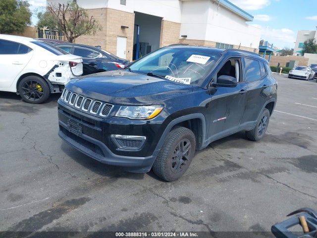Jeep Compass Sport 4x4 2018 3C4NJDAB8JT180021 Image 2