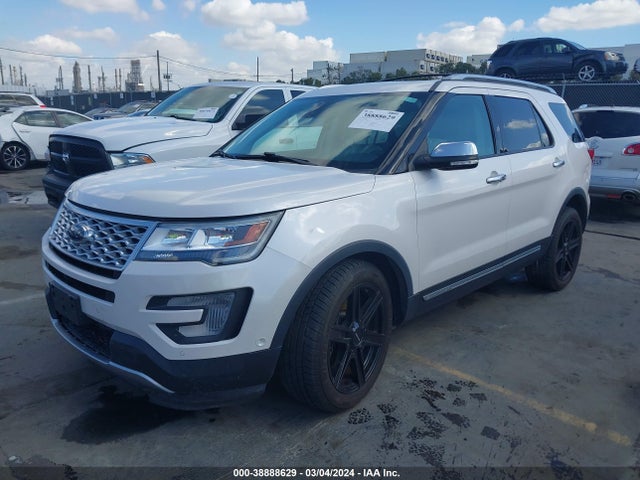 Ford Explorer Platinum 2017 1FM5K8HT1HGD64343 Image 2