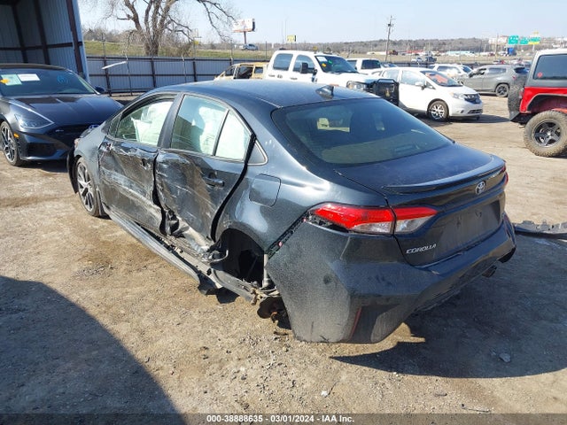 Toyota COROLLA SE 2021 JTDS4MCE3MJ073424 Image 3