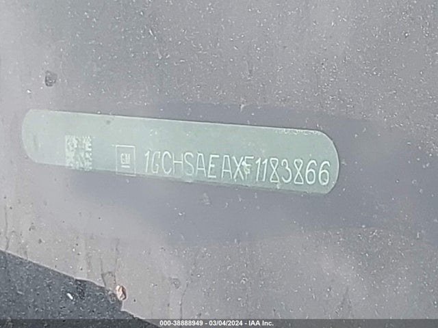 Chevrolet Colorado Wt 2015 1GCHSAEAXF1183866 Image 9