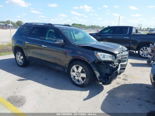 38888995 :رقم المزاد ، 1GKKRSKDXHJ139993 vin ، 2017 Gmc Acadia Limited Limited مزاد بيع