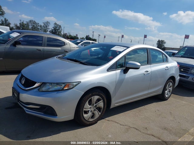 Honda Civic Lx 2014 19XFB2F56EE244415 Image 2