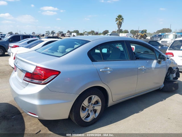 Honda Civic Lx 2014 19XFB2F56EE244415 Image 4