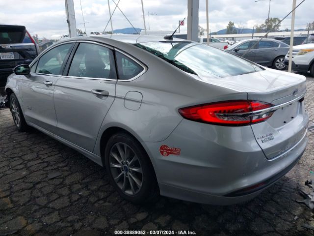 3FA6P0PU1HR380157 Ford Fusion Energi Se Luxury
