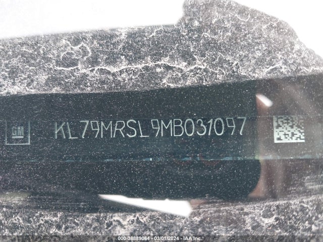 Chevrolet Trailblazer Awd Lt 2021 KL79MRSL9MB031097 Image 9