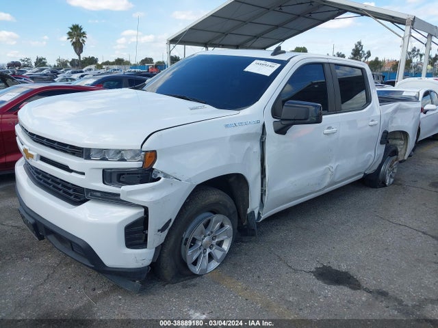 Chevrolet Silverado C1500 Lt 2021 3GCPWCET5MG298404 Image 2