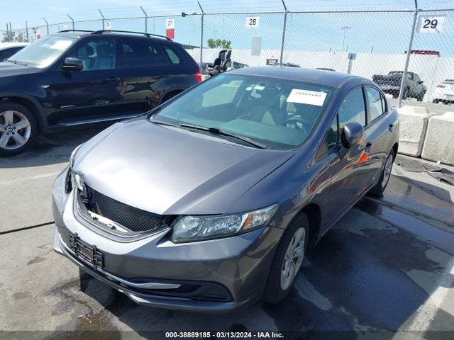 Honda Civic Lx 2014 19XFB2F53EE004979 Image 2
